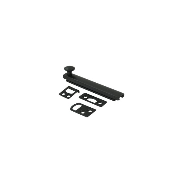 Concealed Screw Surface Bolt Window Latch Paint Black, 10PK